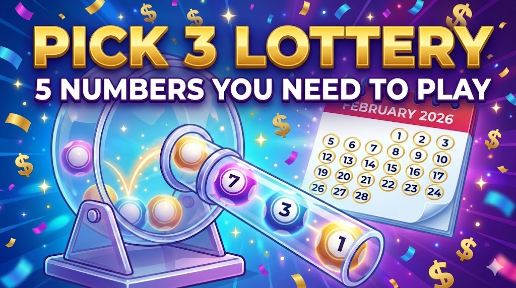 5 Pick 3 Lottery Numbers You Need To Play In February 2026