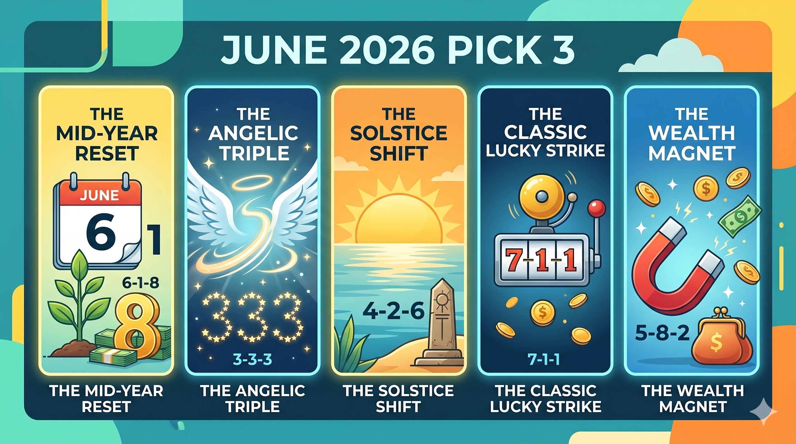 5 Pick 3 Lottery Numbers You Need To Play In June