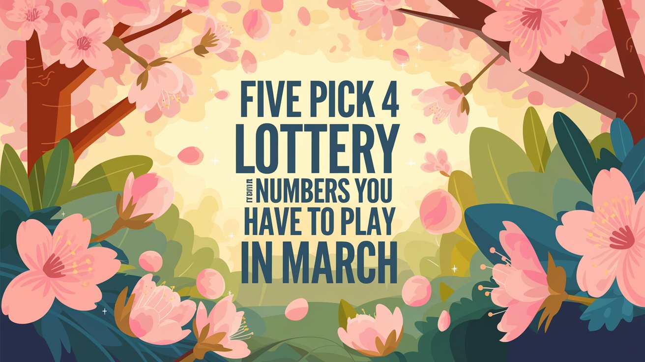 Five Pick 4 Lottery Numbers You Have To Play In March 2025